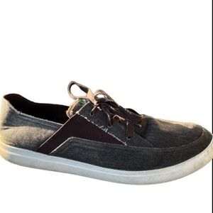 Sanuk Brown Shaka Lite Shoes Size 11 Canvas Comfort Shoes